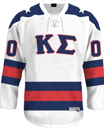 Kappa Sig Personalized Patriotic Hockey Jersey