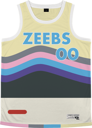 Zeta Tau Alpha - Buttercream Basketball Jersey – Kinetic Society LLC