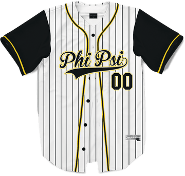 Phi Psi Personalized New Era Graphite Baseball Jersey – Phi Kappa