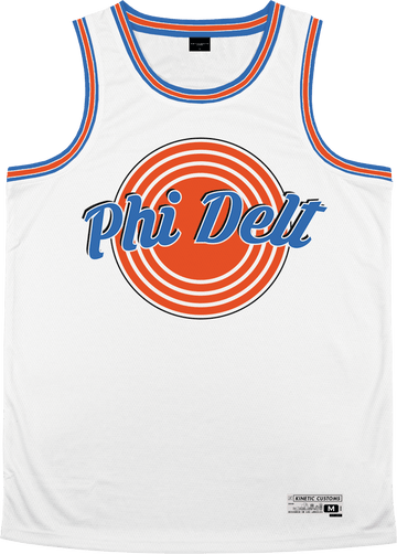 Kinetic Society LLC Theta Chi - Retro Ballers Basketball Jersey