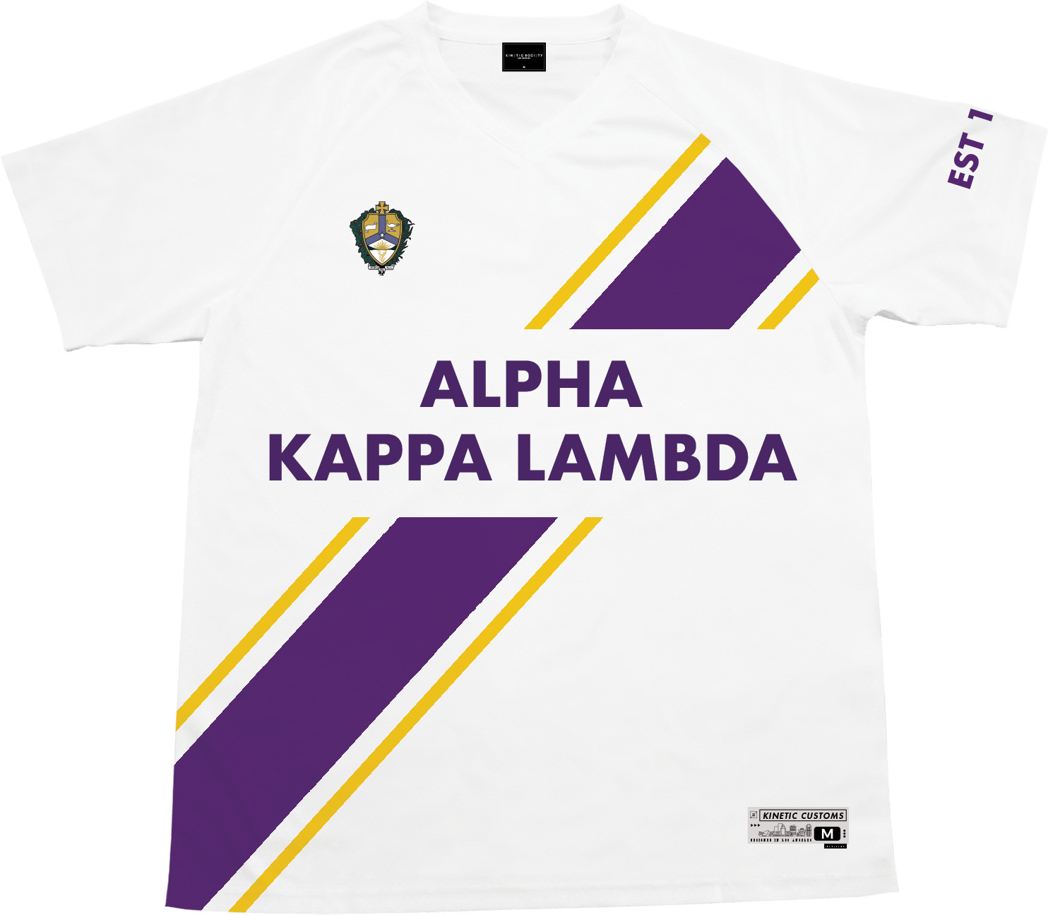 Alpha Kappa Lambda Home Team Soccer Jersey Kinetic Society Llc