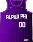 ALPHA PHI - Stars Over Stripes Basketball Jersey